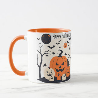 Primitive Halloween-Tasse Tasse