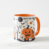 Primitive Halloween-Tasse Tasse (VorderseiteRechts)