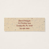 Primitive Heart Skinny Hang Tag (Rückseite)