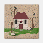 Primitive House Magnet (Vorne)