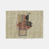 Primitive "I Liebe Prims"-Fleece Fleecedecke (Vorderseite (Horizontal))