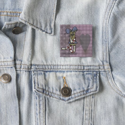 Primitive Kitty Button (Beispiel)