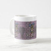 Primitive Kitty Kaffeetasse (Vorderseite Links)