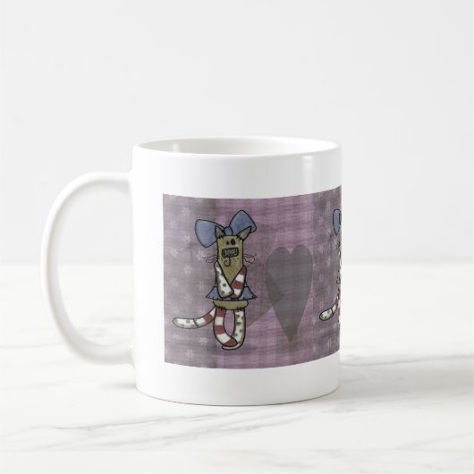 Primitive Kitty Kaffeetasse (Links)