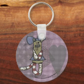 Primitive Kitty Schlüsselanhänger (Vorderseite)