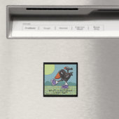 Primitive Krähen- Krähenfüße Magnet (In Situ (Geschirrspüler))
