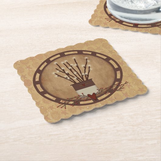 Primitive Lightling Branches Untersetzer (angewinkelt)