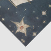 Primitive Meerjungfrau in der Dekoupage des Himmel Seidenpapier (Ausschnitt)