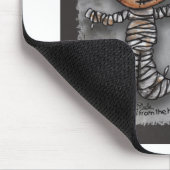 Primitive Mummy-Mums - das Wort Mousepad (Ecke)