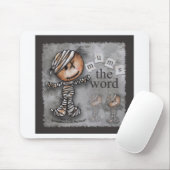 Primitive Mummy-Mums - das Wort Mousepad (Mit Mouse)
