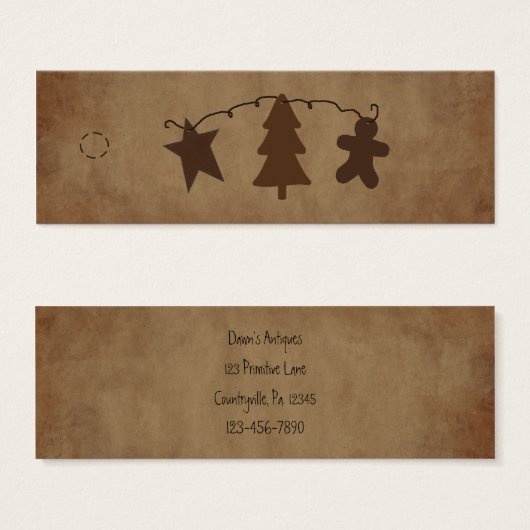 Primitive Ornamente Hang Tag (Vorne & Hinten)