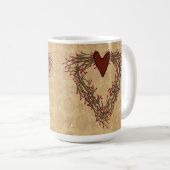 Primitive Pip Berry Herzerkrankung Tasse (VorderseiteRechts)