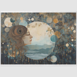 Primitive rustikale Himmelsnacht Enttäuschung Seidenpapier