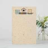 Primitive Sammelspeicher Briefpapier (Stehend Vorderseite)