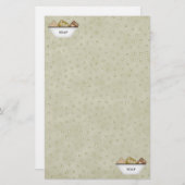 Primitive Seifengeschosse Briefpapier (Vorne/Hinten)