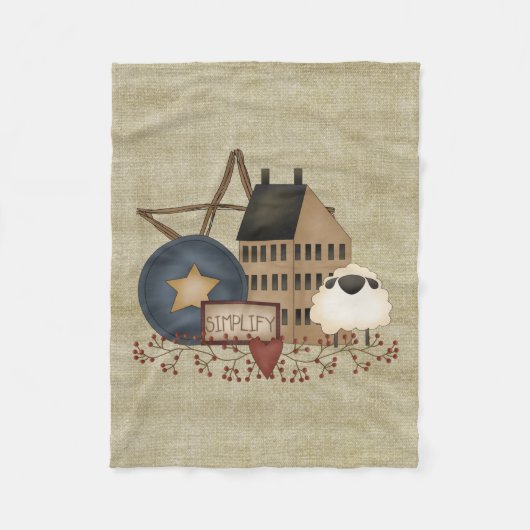 Primitive SIMPLIFY Fleece Blanket (Vorderseite)