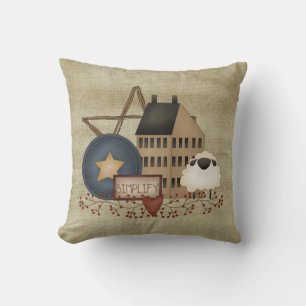 Primitive SIMPLIFY Kissen