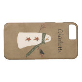 Primitive Snowman iPhone 7 Fall Case-Mate iPhone Hülle (Rückseite (Horizontal))