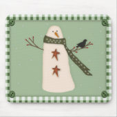 Primitive Snowman Mousepad (Vorne)