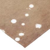 Primitive Snowman Tablecloth Tischdecke (Schrägansicht)