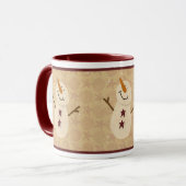 Primitive Snowman-Tasse Tasse (Vorderseite Links)
