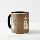 Primitive Snowman-Tasse Tasse (Vorderseite Links)