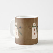 Primitive Snowman-Tasse Tasse (Vorderseite Links)