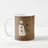 Primitive Snowman-Tasse Tasse (Links)