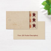 Primitive Star Hang Tag (Schreibtisch)