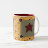 Primitive Star-Tasse Zweifarbige Tasse (VorderseiteRechts)