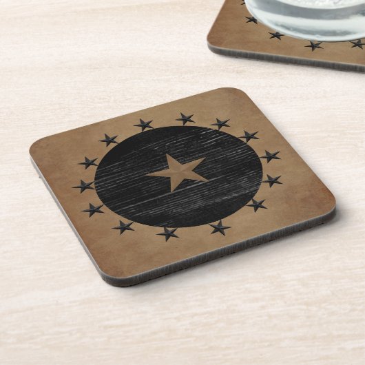 Primitive Stars Cork Untersetzer (Linke Seite)