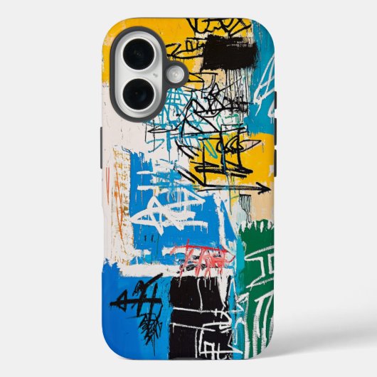 Primitive Tech Urban Street Art Phone Case (Rückseite)