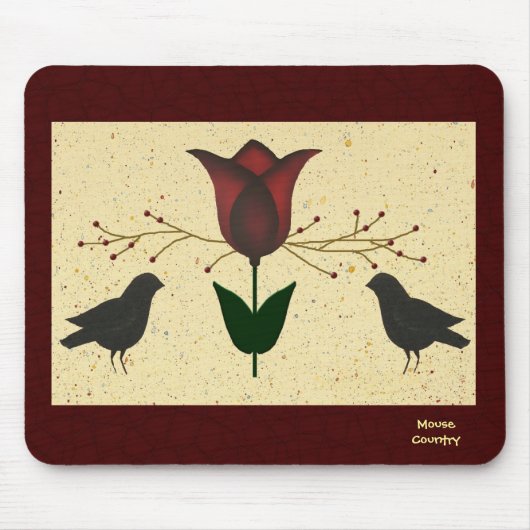 Primitive Tulip Mousepad (Vorne)