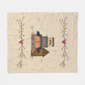 Primitive Vertrauenspersonen Fleecedecke (Vorderseite (Horizontal))