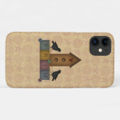Primitive Vogelfutterhaus Case-Mate iPhone Hülle (Rückseite (Horizontal))