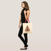 Primitive-Weihnachtsbaum-Tasche Tragetasche (Vorderseite (Model))