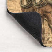 Primitive Western Land Tierzuchtpferde Mousepad (Ecke)