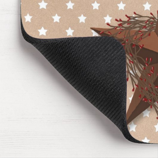 Primitive Zählen Sie Ihre Segnungen Mousepad (Ecke)