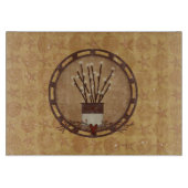 Primitive Zweiglampen Schneidebrett (Vorderseite)