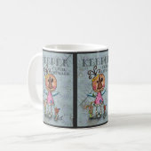 Primitiver Engelhalter der Tiere Kaffeetasse (Vorderseite Links)