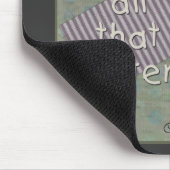 Primitiver Hase Mousepad (Ecke)