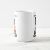 Primitiver Snowman-Kaffee-Cup Kaffeetasse (Mittel)