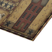 "Primitiver Stil" Untersetzer Schneidebrett (Ecke)