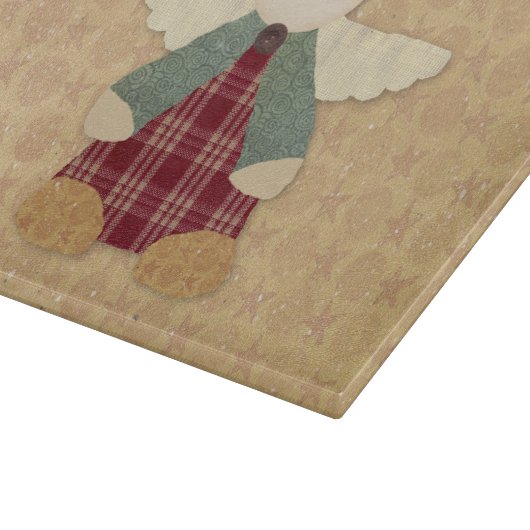 Primitives Angel-Glas-Zuschnitt-Board Schneidebrett (Ecke)