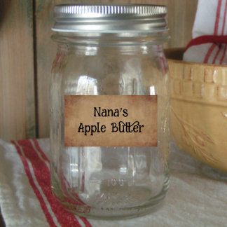 Primitives Apple Butter-Etikett