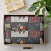 Primitives Bauernhaus Appliqué & Geometric Seidenpapier (Geschenk)