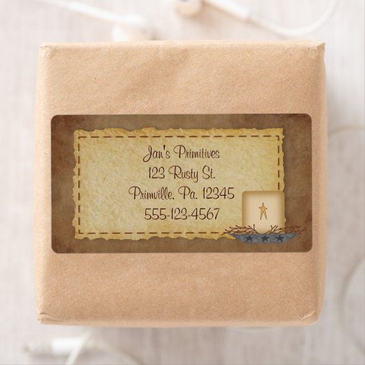 Primitives Candle-Business-Label (Insitu)