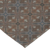 Primitives Cowboy Western Land Tooled Leather Tischdecke (Schrägansicht)