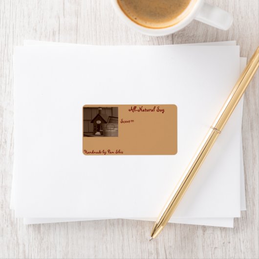 Primitives Designlabel Adressaufkleber (Insitu)