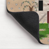 Primitives Haus Mousepad (Ecke)